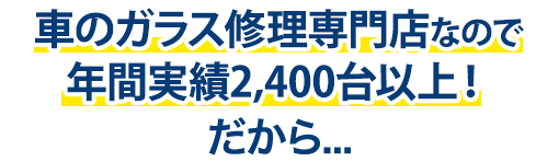 Car Pit Rycar（カーピットライカー）は年間実績2,400台以上！だから…